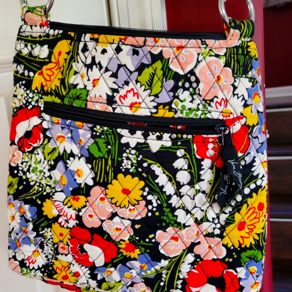 Vera Bradley Floral Pattern Crossbody
